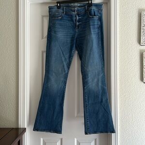 American Eagle 16 Long Bootcut Jeans